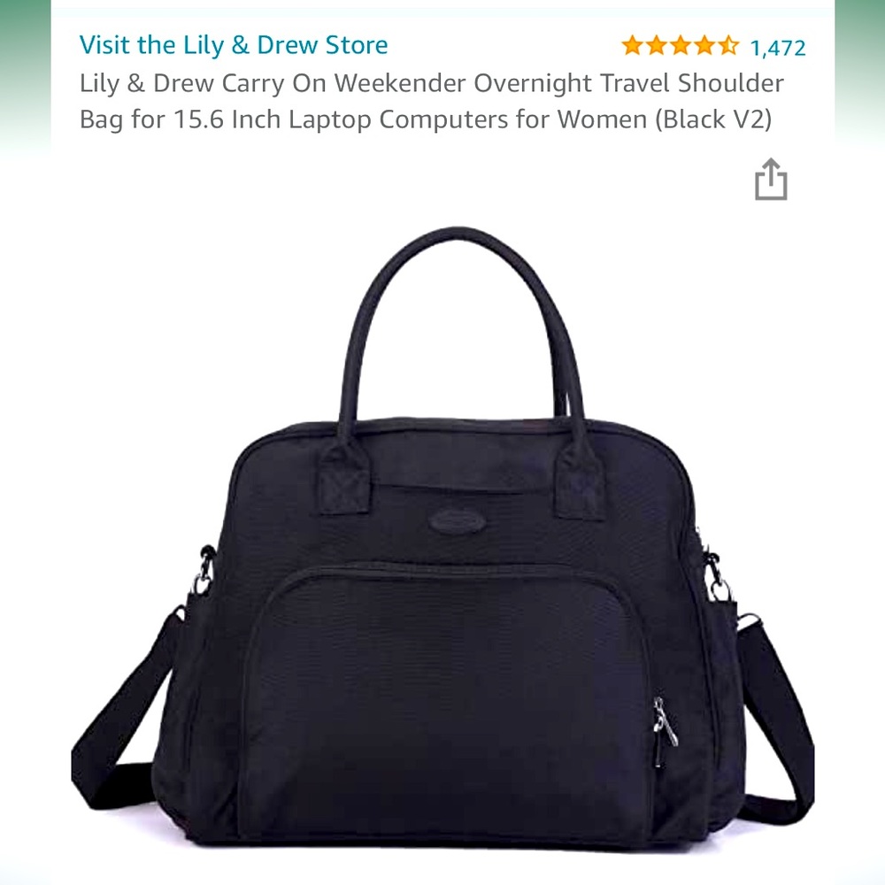 Carryon Laptop Weekender Tote